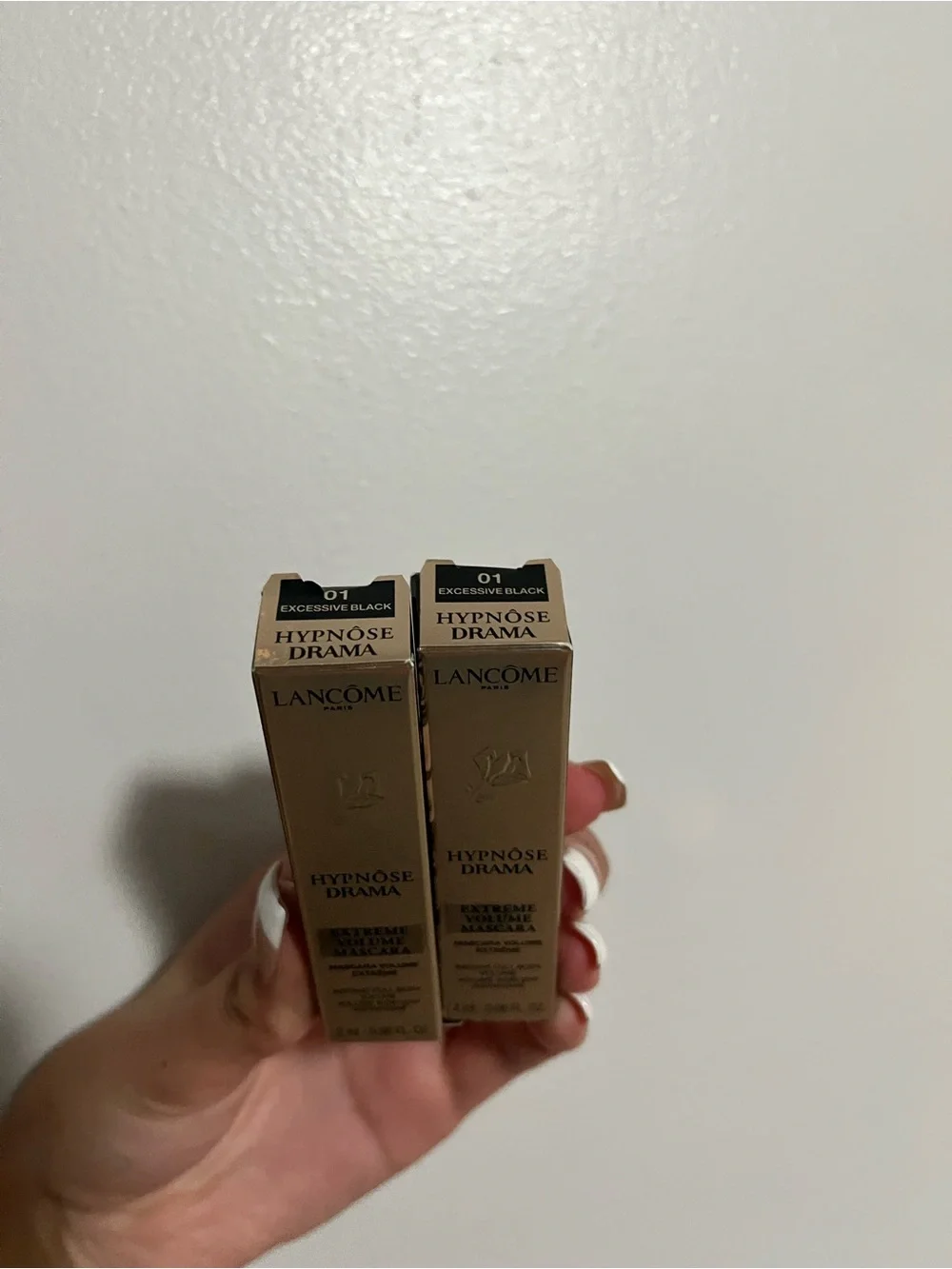 Lancôme Hypnose Drama Extreme Volume Mini Mascara in black 2x